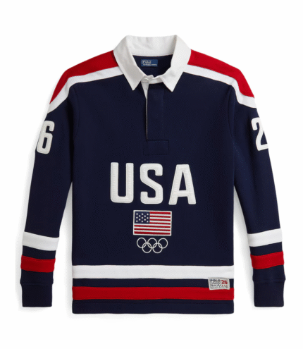 Team USA Polo Ralph Lauren Youth Rugby Sweatshirt 1