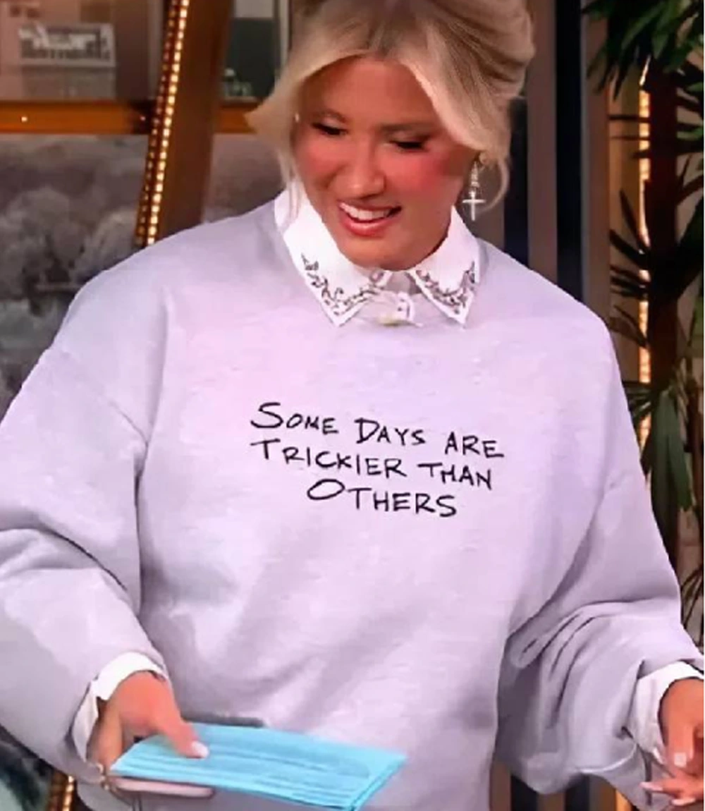 The View Savannah Chrisley Gray Sweatshirt Unisex The View Savannah Chrisley Gray Sweatshirt