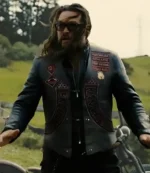 Unisex The Wrecking Crew Jason Momoa Black Leather Vest