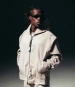 Adidas Bad Bunny x Mercedes-AMG F1 Racing Zip Up Hoodie For Unisex