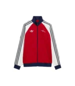 Arsenal Adidas 25-26 Red & White Track Jacket For Unisex