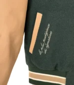 Audemars Piguet 150th Anniversary Green Varsity Jacket For Unisex