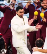 Bad Bunny Super Bowl LX Halftime Show White Double Breasted Blazer For Unisex