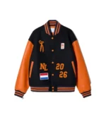 Denham Team Netherlands Varsity Jacket For Unisex
