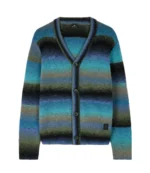 Michael Urie Shrinking S03 Brain Wool Striped Cardigan For Unisex