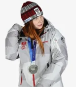 Milano Cortina 2026 Winter Olympics Opening Ceremony Team Austria Grey Hooded Jacket For Unisex