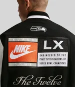 NFL Seattle Seahawks Super Bowl Letterman Jacket For Unisex