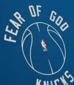 New York Knicks Fear of God x Barkley L. Hendricks 90’s Hoodie For Unisex