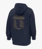 Nike Navy Men's USA Hockey 2026 Winter Olympics Gold Medal Roster Club Fleece Hoodie For Unisex