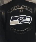 Seattle Seahawks Super Bowl LX Champions Parade Wool Black Varsity Jacket For Unisex