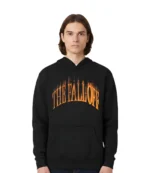 The Fall Off Black Pullover Hoodie For Unisex