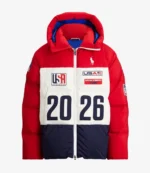 The Today Show 2026 Jenna Bush Hager Team USA Puffer Zipper Jacket For Unisex