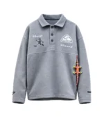 Travis Scott Cactus Plant Flea Market x Nike ACG Long Sleeve Grey Polo Shirt For Unisex