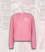 LoveShackFancy x Roller Rabbit Vintage Valentine Classic Crewneck Sweatshirt For Girls