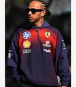 2026 F1 Chinese Grand Prix Lewis Hamilton Shanghai GP Plum Hoodie For Unisex