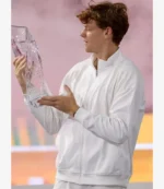 2026 Jannik Sinner Miami Open White Track Jacket
