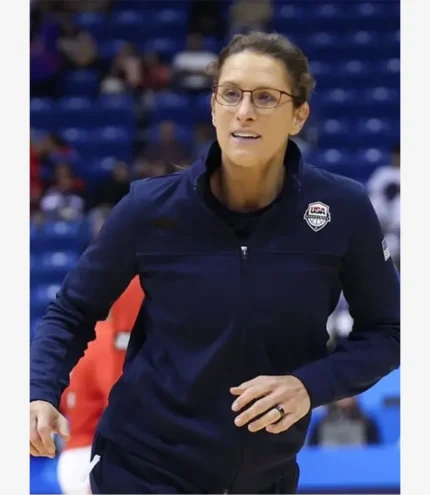 2026 Stephanie White FIBA World Cup Navy Blue Jacket For Unisex