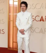 Academy Awards Oscars 2026 White Double Breasted Timothee Chalamet Blazer