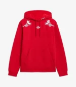 Unisex Arsenal Adidas x Places + Faces 2025-26 Pullover Fleece Red Hoodie