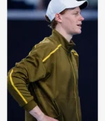 Australian Open 2026 Jannik Sinner Green Track Jacket