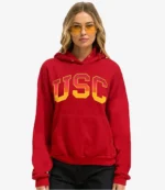 Unisex Aviator Nation University of Southern California Red Pullover Hoodie