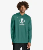 Unisex Boston Red Sox Nike Green City Connect Dri-FIT Long Sleeve Hooded T-Shirt