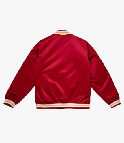 Champ City Houston Rockets Satin Red Jacket