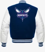 Charlotte Hornets NBA Varsity Blue & White Jacket