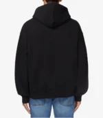 Costco Off-White Pullover Black Hoodie