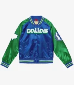 Dallas Mavericks City Edition Lightweight Satin Jacket For Unisex
