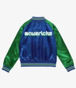 Dallas Mavericks City Edition Lightweight Satin Jacket