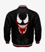 Eddie Brock Venom Black Varsity Letterman Jacket
