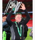 England Newcastle United Manager Eddie Howe Celebration Black Jacket
