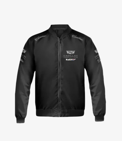 FORMULA 1 Team Cadillac Black Racing Bomber Jacket