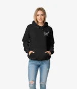 Unisex Fashion Butterfly Design Oversized Hoodie