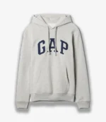 Unisex Gap x Young Miko 2026 Grey Fleece Pullover Hoodie