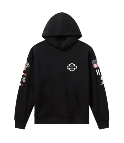Unisex Harley Davidson Factory Racing Fanwear Pullover Hoodie