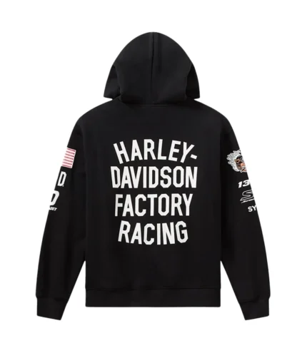 Harley Davidson Factory Racing Fanwear Pullover Hoodie