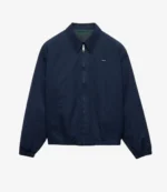 Harry Styles Prada Navy Blue Zipper Jacket