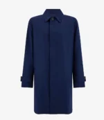 Head Coach José Mourinho Blue Long Coat