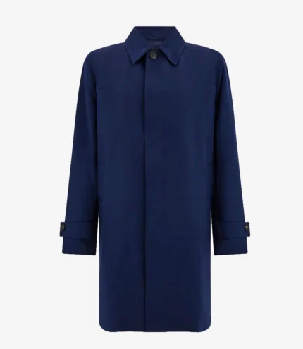 Head Coach José Mourinho Blue Long Coat