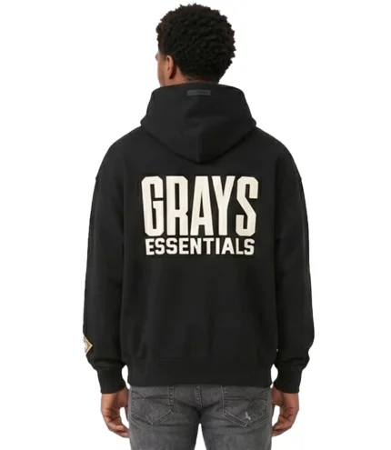 Homestead Grays Fear of God x Negro Leagues Baseball Museum Pullover Black Hoodie