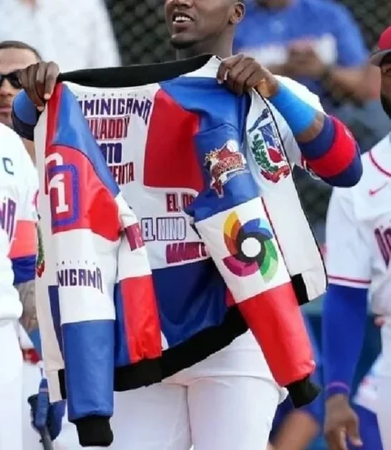 Juan Soto Team Dominican Republic Home Run Full-Zip Jacket