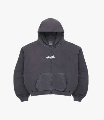 Unisex Justin Bieber Skylrk No Zip Grey Hoodie