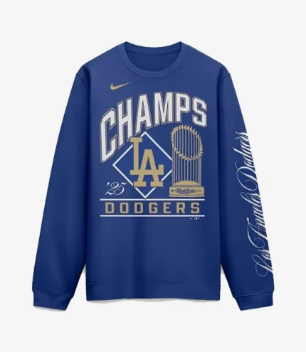 Unisex Los Angeles Dodgers Nike 2026 Gold Collection Fleece Pullover Sweatshirt