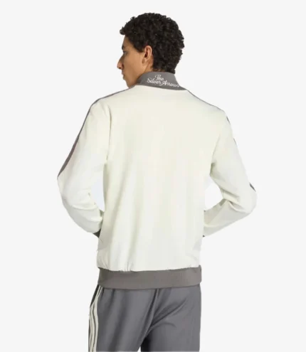 Mercedes AMG F1 Silver Arrows Icon White Track Jacket