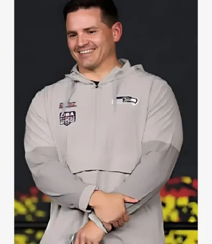 Mike MacDonald Super Bowl LX Opening Night Anorak Hoodie Jacket