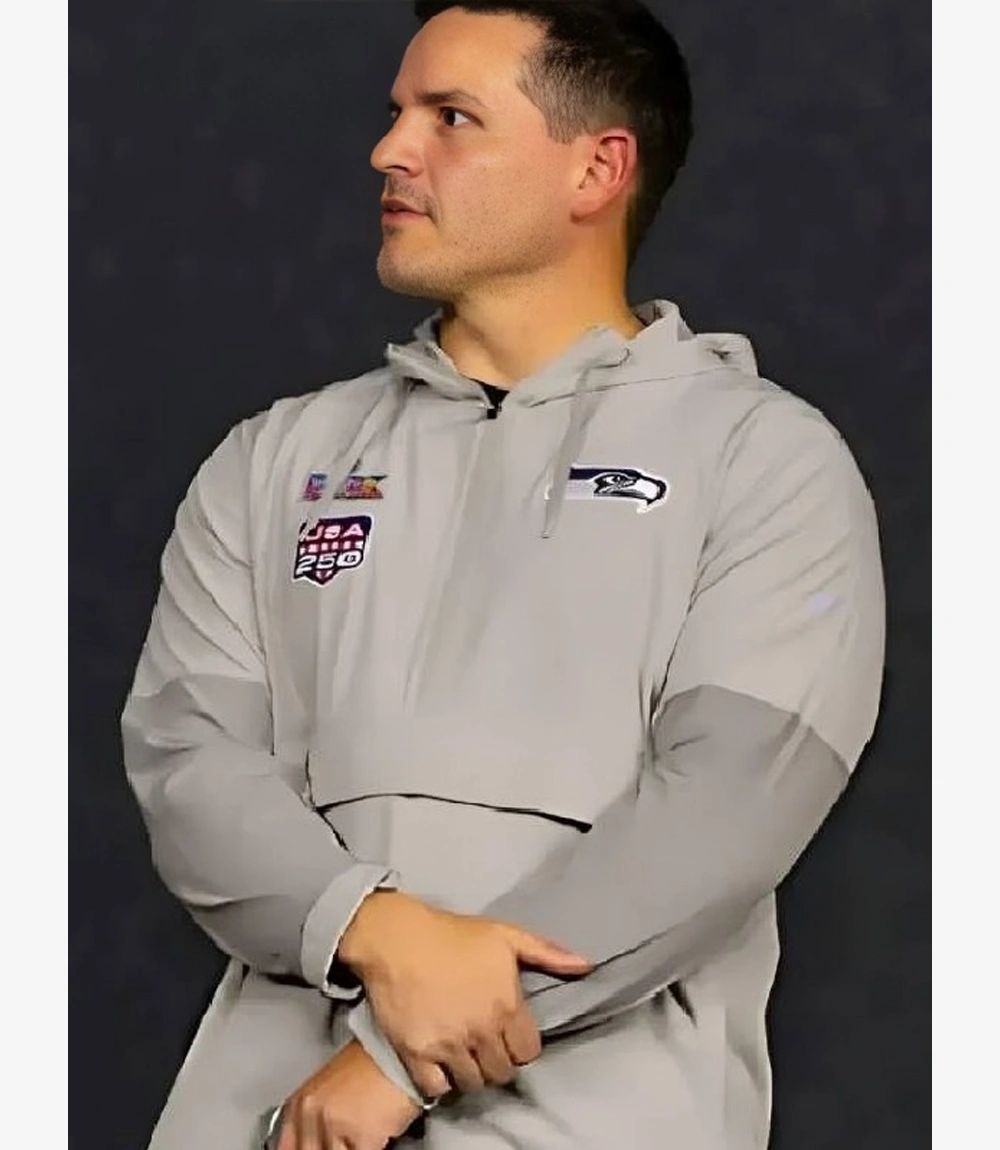 Mike MacDonald Super Bowl LX Opening Night Anorak Hoodie Jacket Unisex Mike MacDonald Super Bowl LX Opening Night Anorak Hoodie Jacket