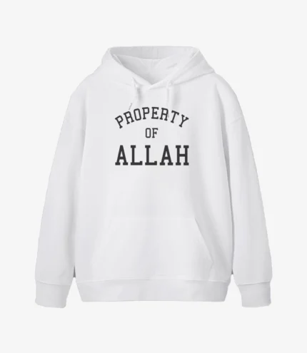 Mike Tyson Property Of Allah Fleece Hoodie For Unisex
