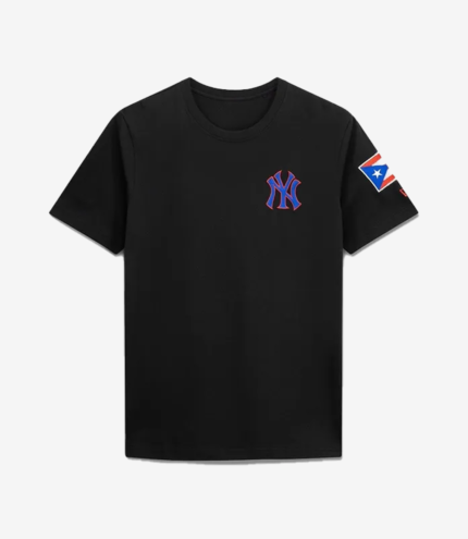 New York Yankees New Era Puerto Rico Country Flag T-Shirt